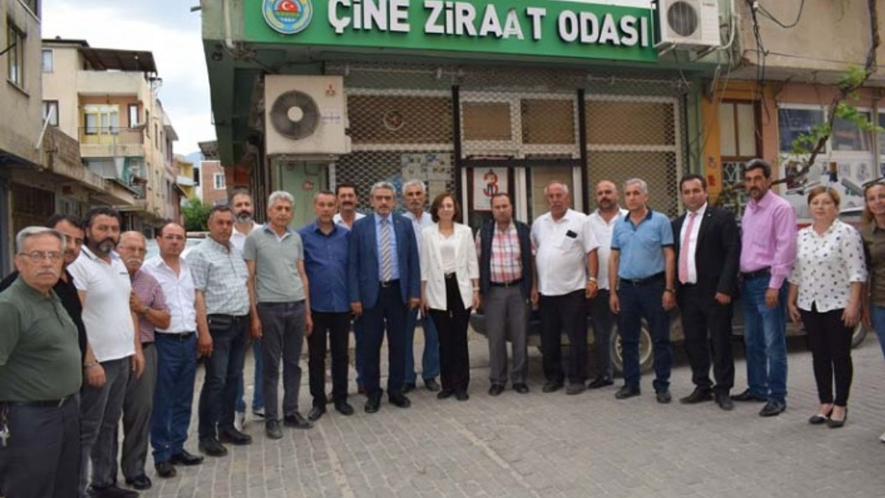 MHP heyeti Eşiyok ve Sert’i ziyaret etti