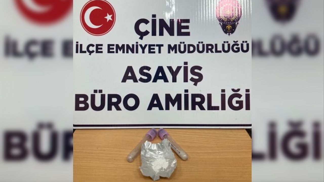 Çine Polisi uyuşturucuyla mücadeleleri devam ediyor
