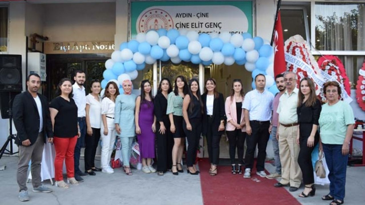 Çine Elit Genç Özel Eğitim Kursu törenle açıldı