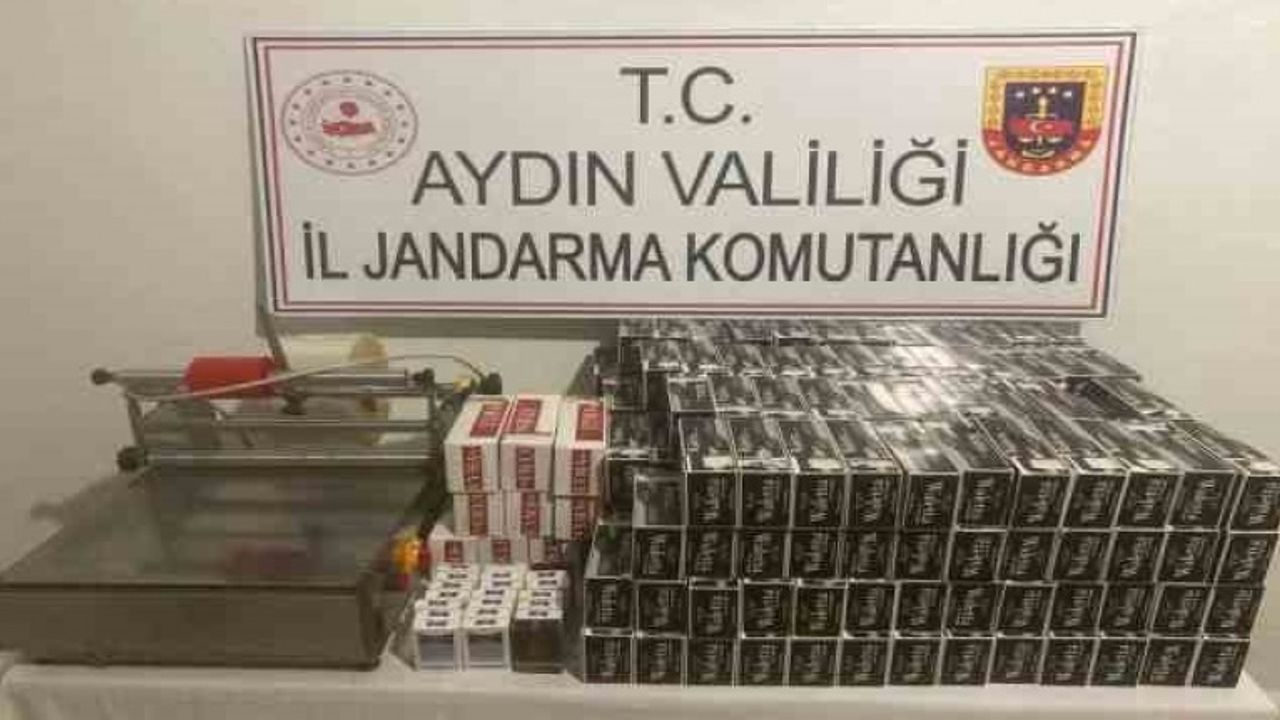 50 bin adet makaron ele geçirildi