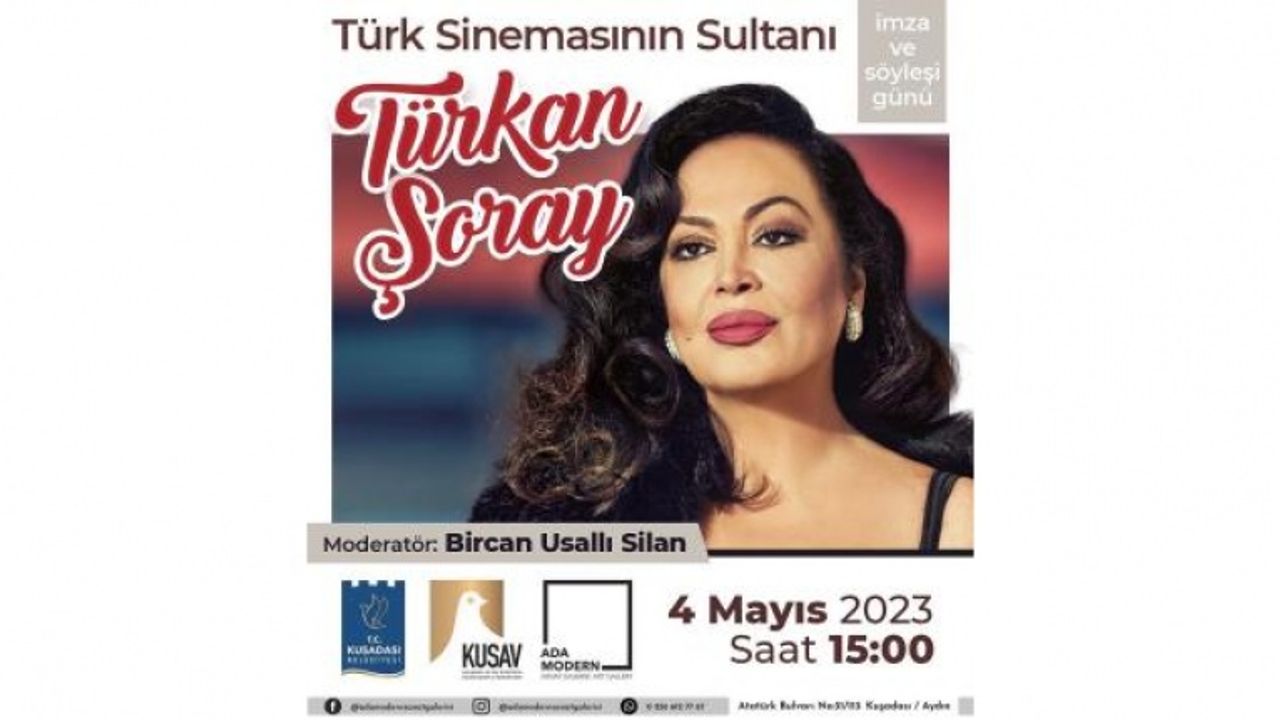 Yeşilçam'ın Sultanı Kuşadası'nda hayranlarıyla buluşacak