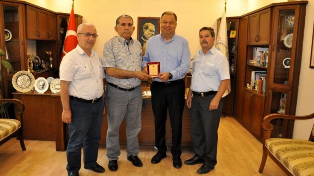 Çine THK’dan Belediye Başkanına Teşekkür Plaketi