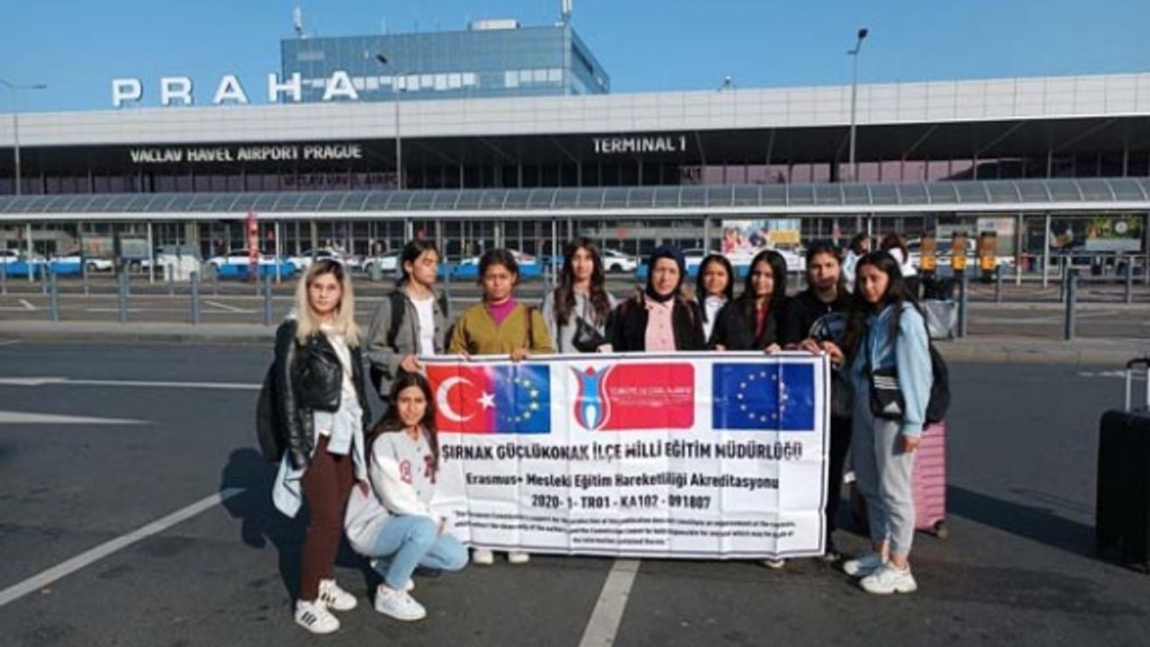 Çineli öğretmen, Şırnaklı gençleri Avrupa’yla tanıştırdı