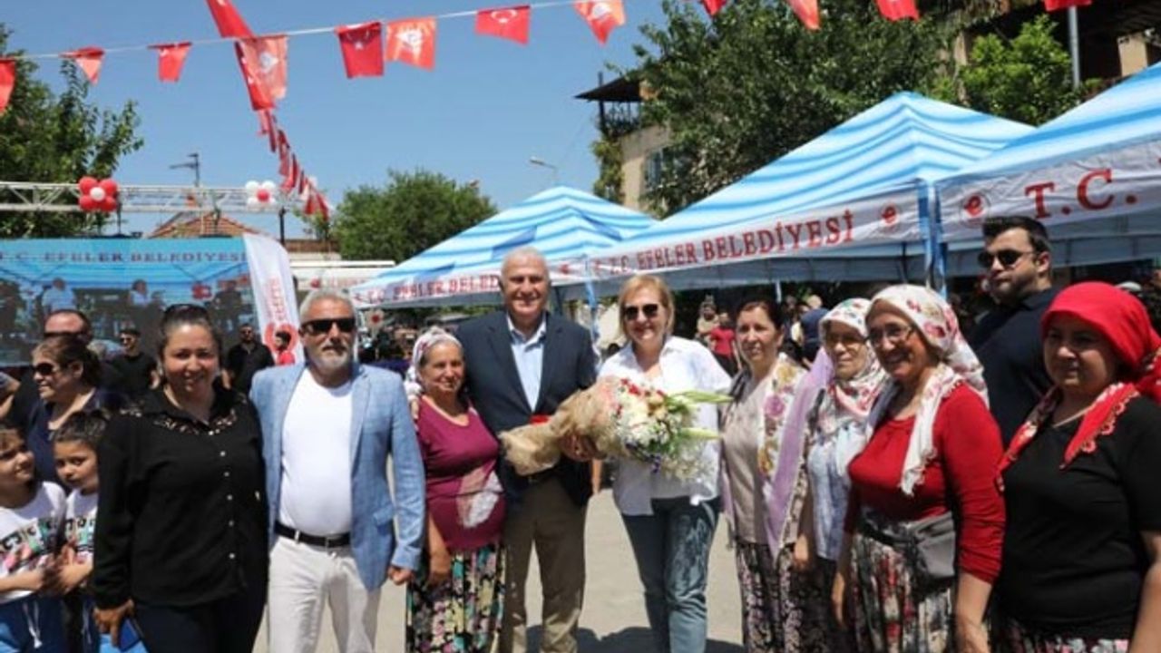 Efeler Belediyesi Kızılcaköy Pazar Yeri'ni hizmete açtı
