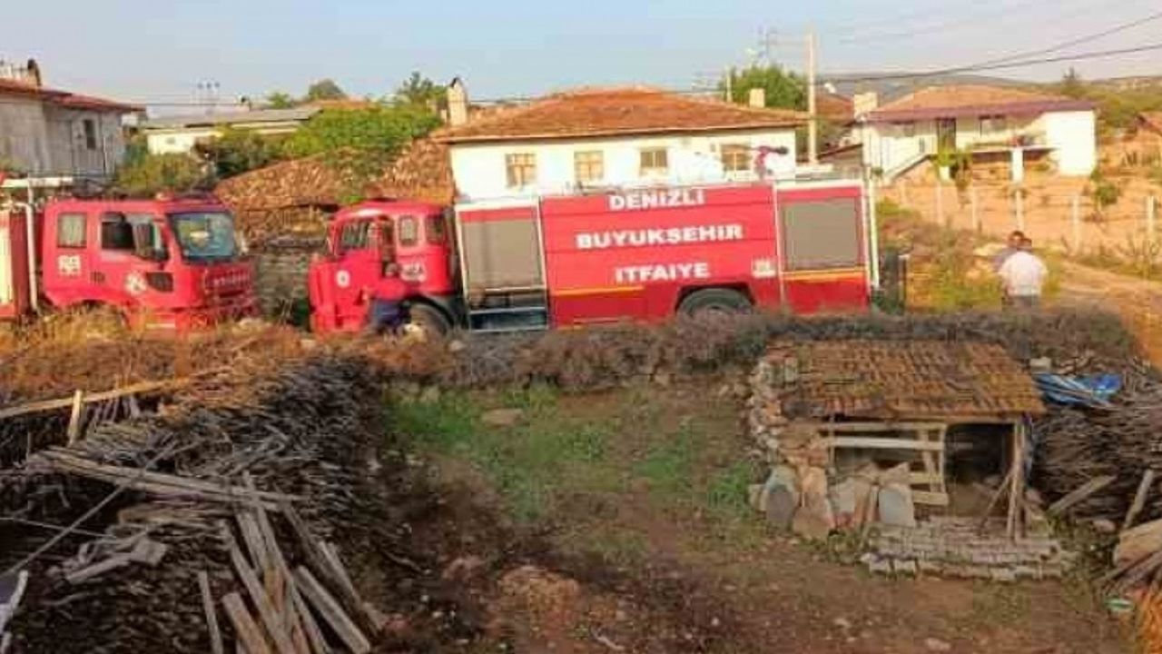Ocakta unutulan kızartma yağı yangın çıkarttı