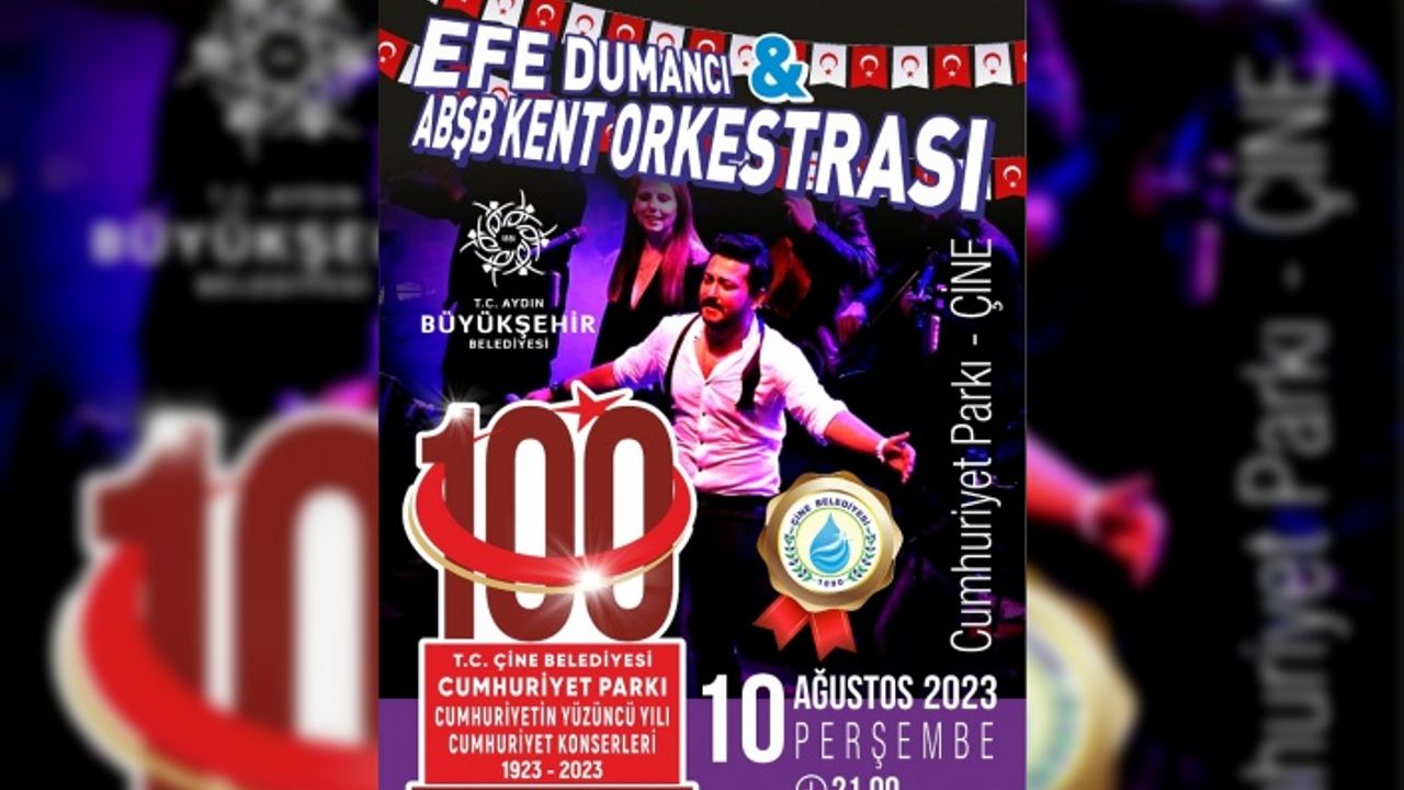 Cumhuriyet Parkı Cumhuriyet’in Yüzüncü Yılı Cumhuriyet Konserleri Başlıyor