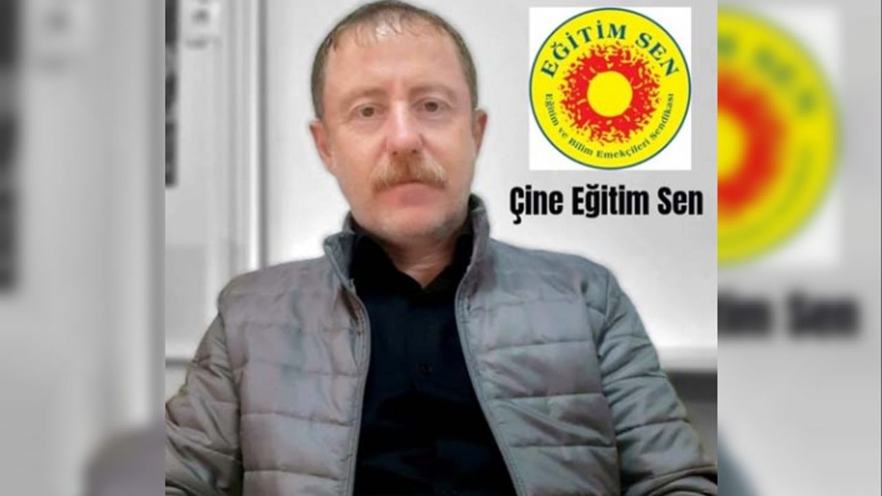 Çine Eğitim Sen Temsilcisi Alp Özerdem, "Lâik eğitim ve lâik yaşamı savunacağız"