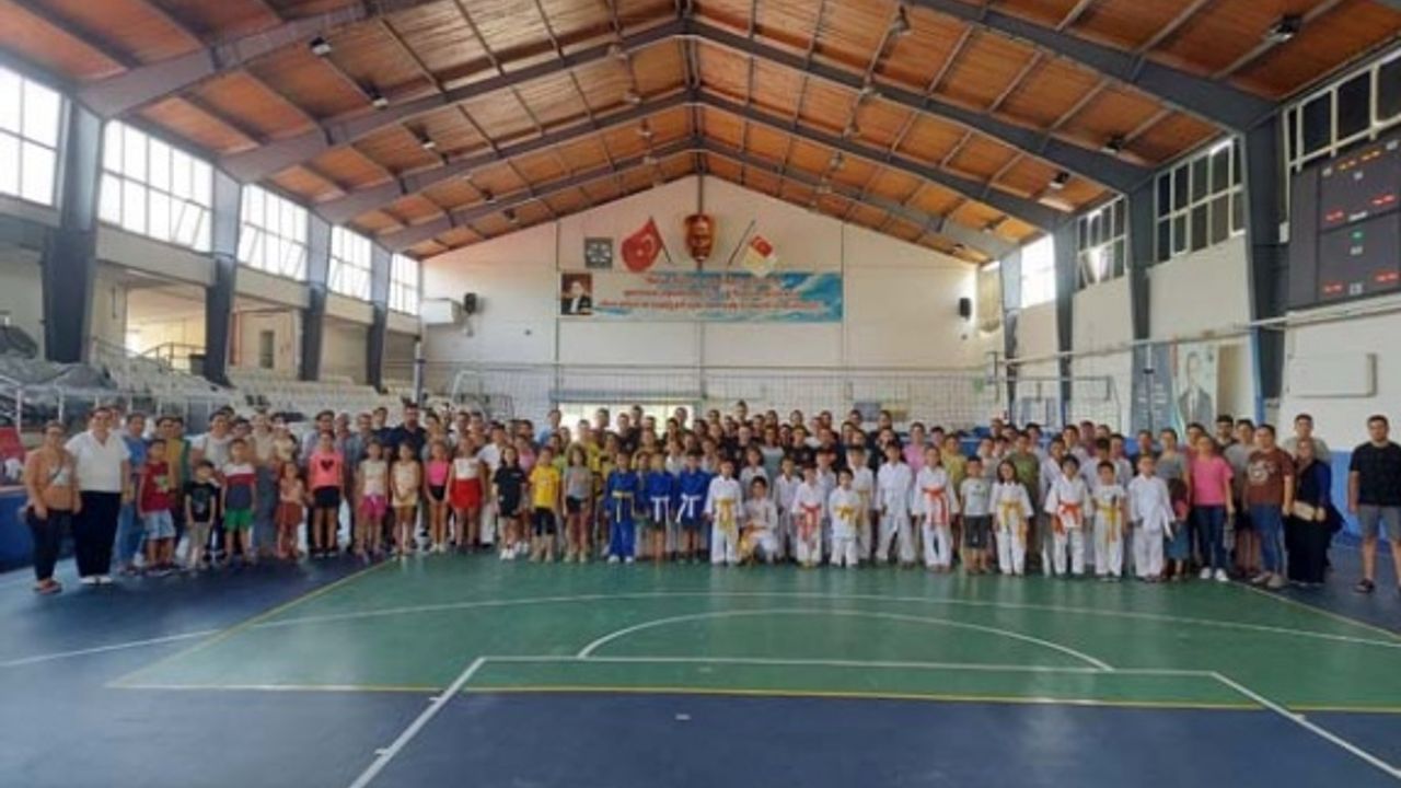 Çine Gençlik Spor Yaz Kursları sona erdi