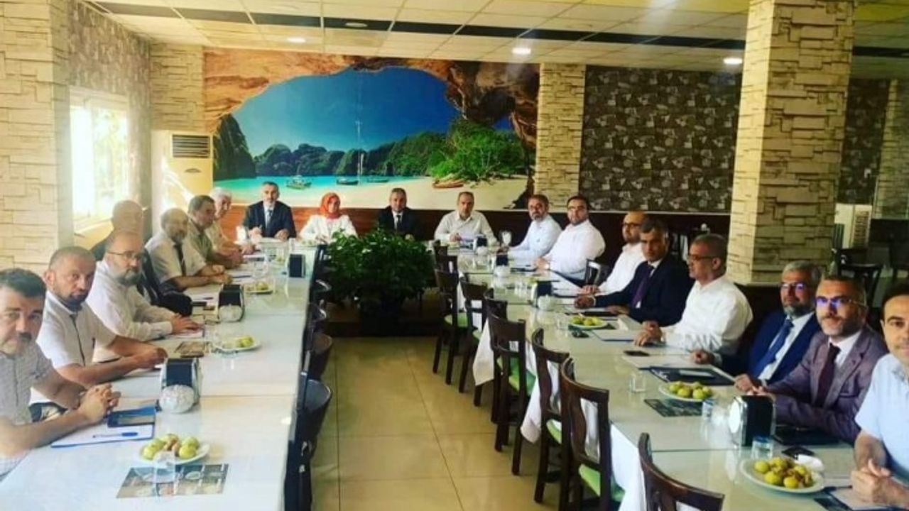 İlçe müftüleri Germencik’te bir araya geldi