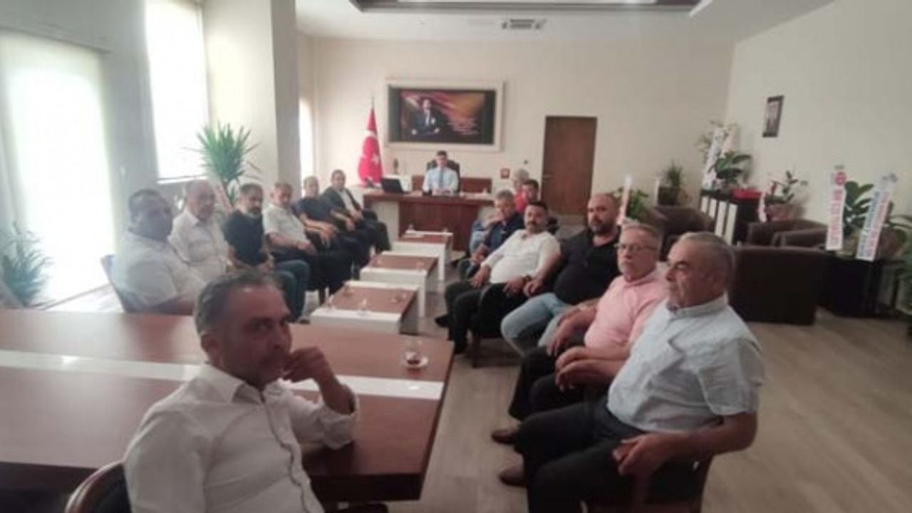 Çine MHP'den, Çine Kaymakamı Büyükköse’ye “Hayırlı Olsun” Ziyareti