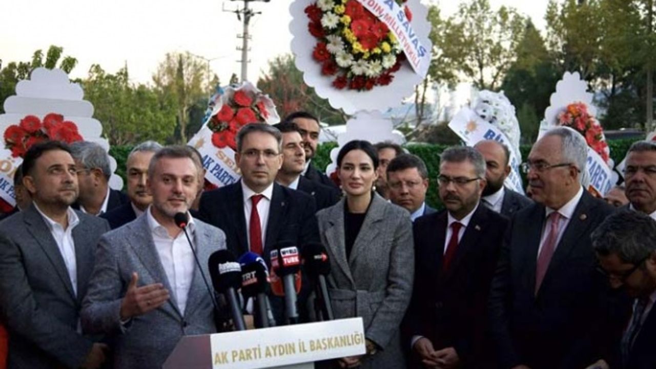 AK Parti Aydın İl Başkanlığı’nın yeni binası törenle açıldı
