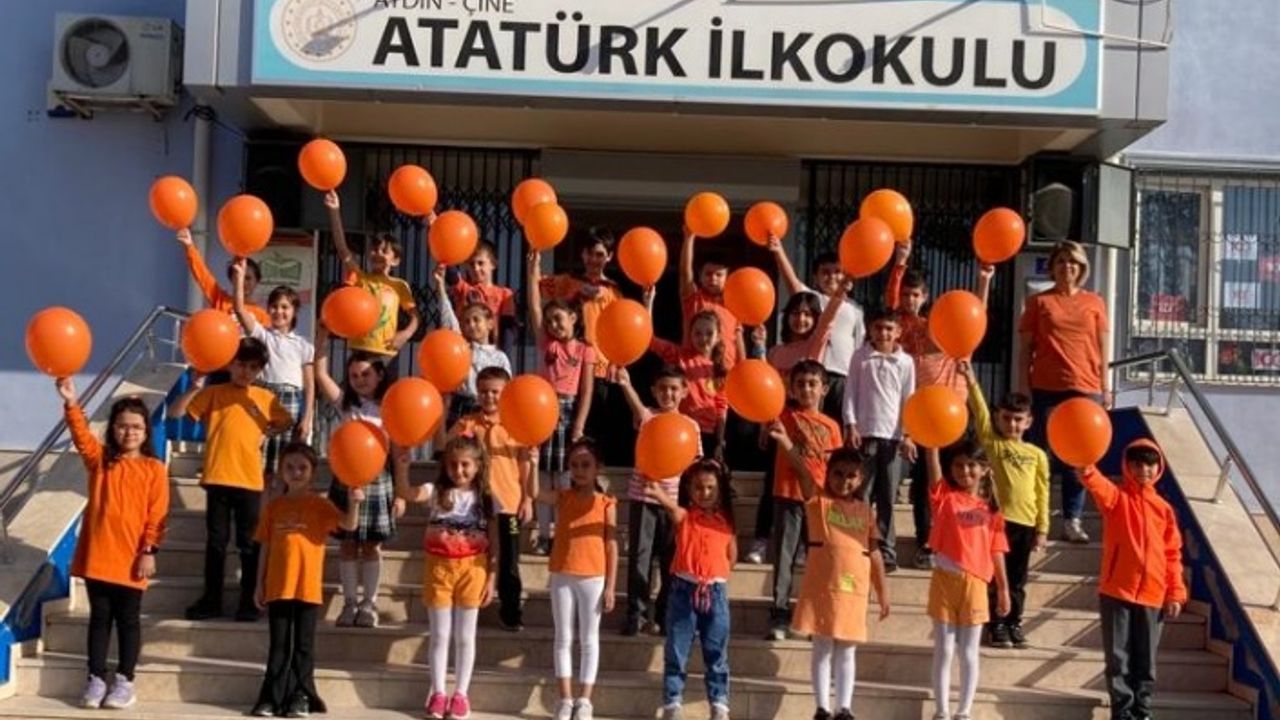Atatürk İlkokulu’nda LÖSEMİ Haftasında Farkındalık Etkinliği
