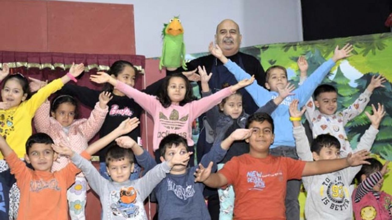 Çineli Çocuklar Kukla Show’la Doyasıya Eğlendi