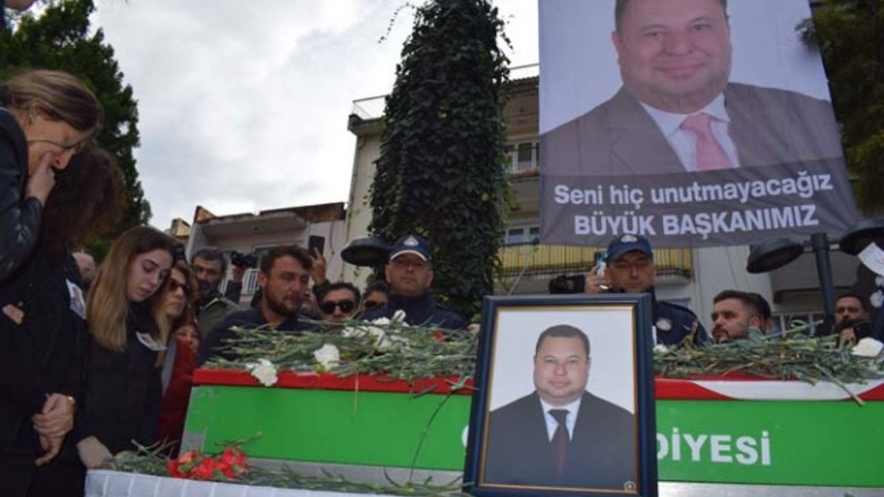 Başkan Salih Dinçer son yolculuğuna uğurlandı