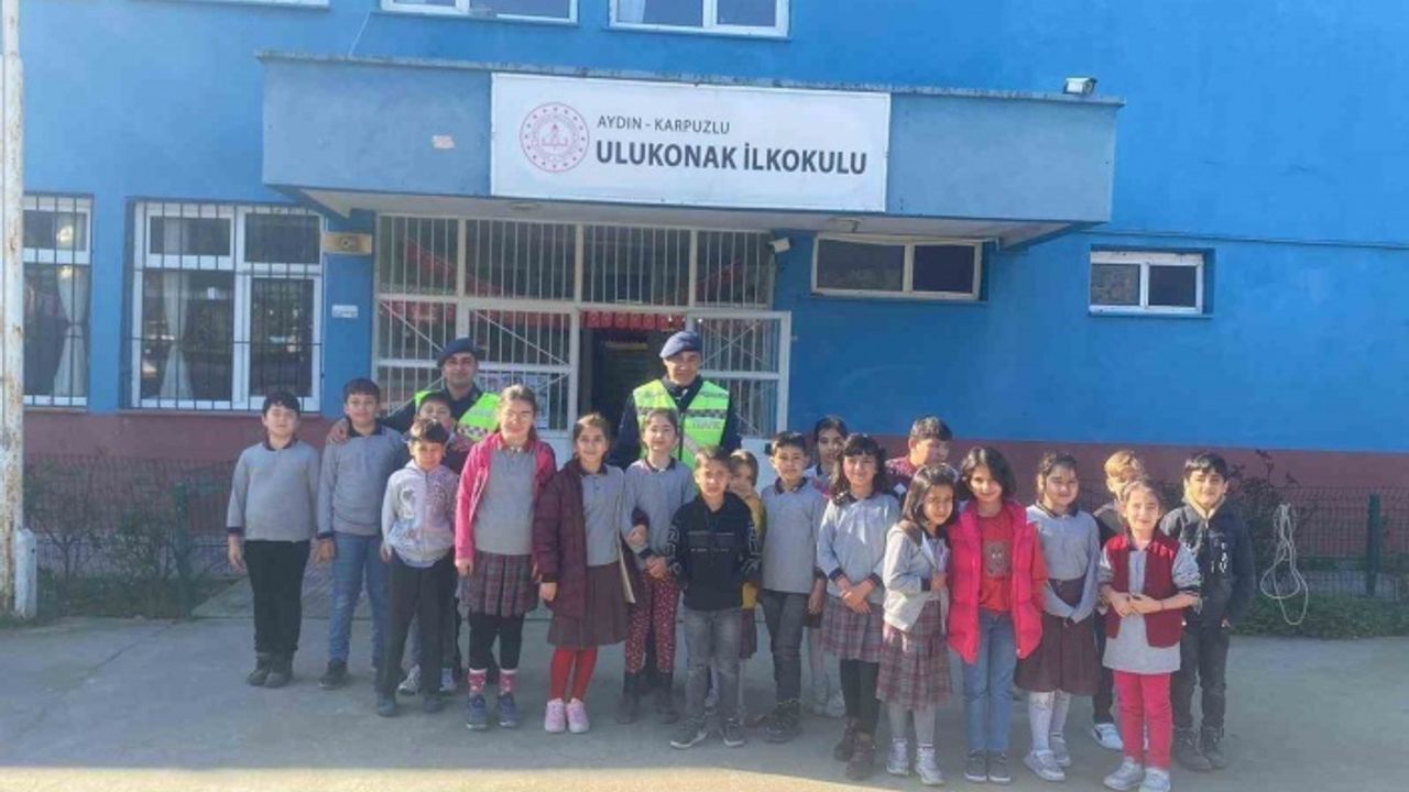 Karpuzlu’da 35 öğrenci trafik dedektifi oldu