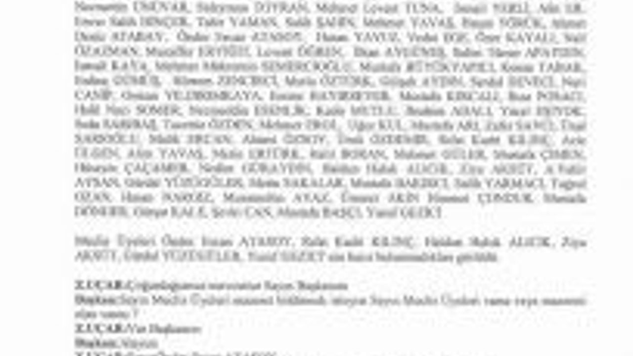 Atık İhalesi ile ilgili alınan kararın Mecliste görüşülmediği ve oylanmadığı iddiası 