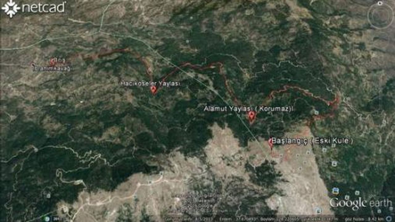 Çine Kültür Derneği Doğa Yürüyüşlerine kaldığı yerden devam ediyor