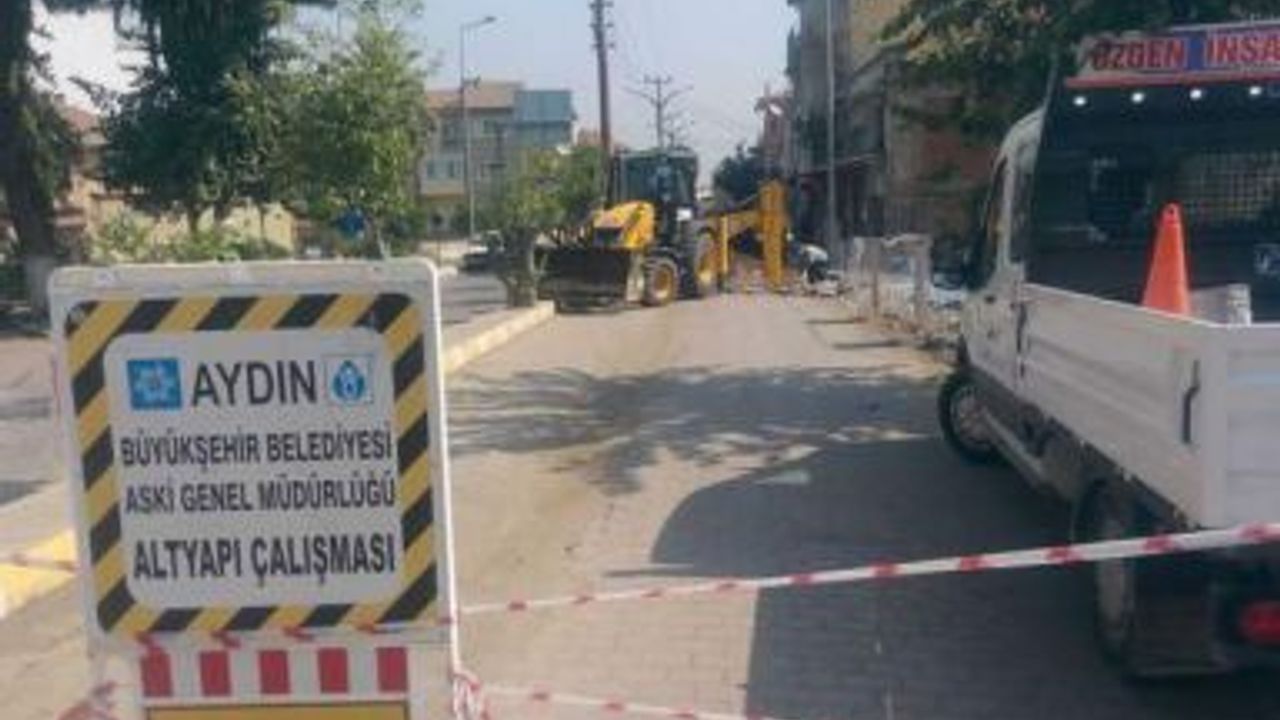 Koçarlı’da başlatılan dev alt yapı hamlesi tüm hızıyla sürüyor