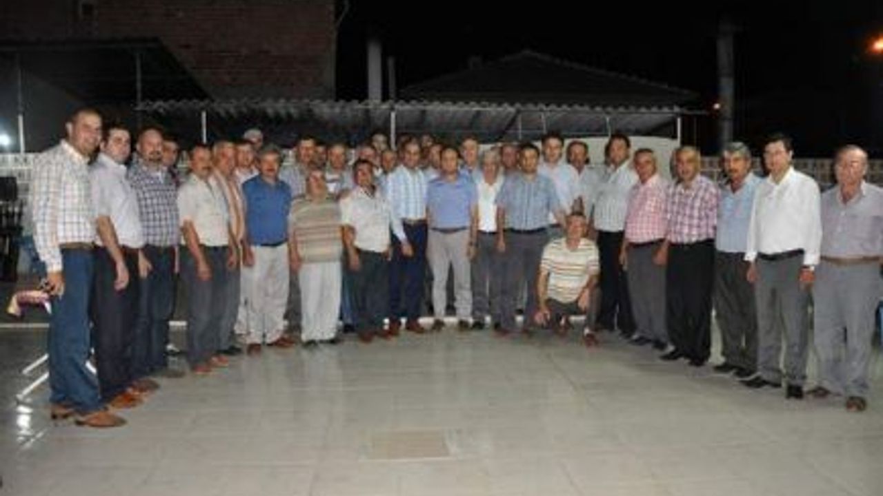 Sadık Atay AK Parti Çine İlçe Teşkilat Başkanı Tosun'u ziyaret etti