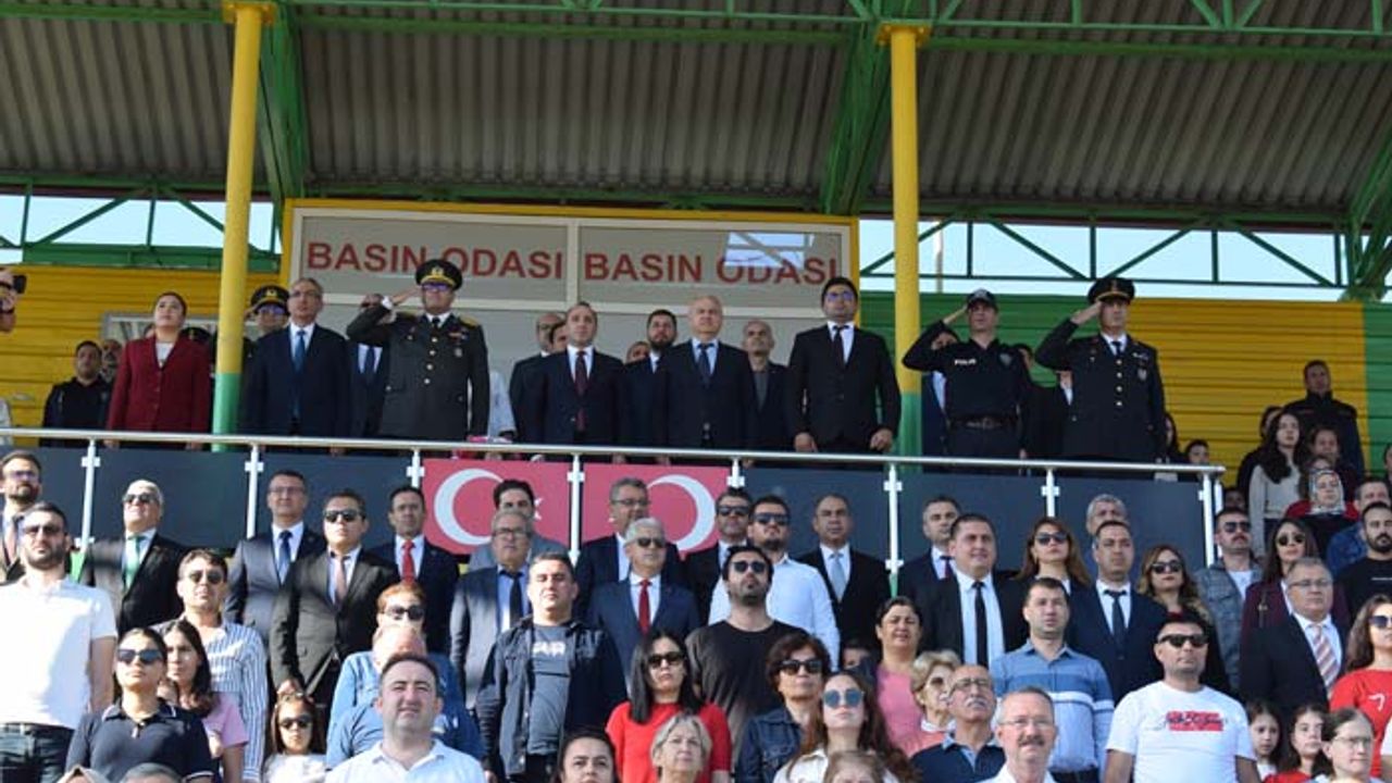 Çine’de 29 Ekim Cumhuriyet Bayramı Coşkusu