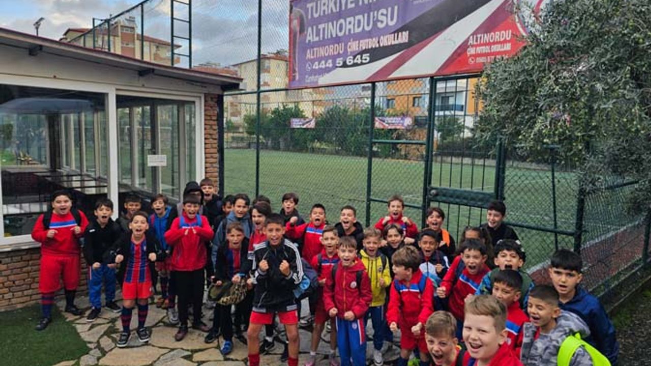 Altınordu Çine Futbol Okulu’ndan Gurur Dolu Turnuva