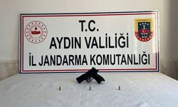 Didim’deki şüphelilerin üzerinde silah ele geçirildi