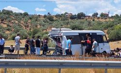 Çine’de trafik kazası, minibüsler çarpıştı