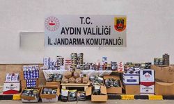 Aydın’da jandarma ekipleri 242 bin 260 tütün dolu makaron ele geçirdi