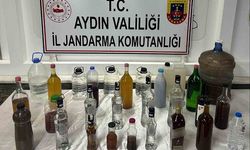 Çine Karakollar Mahallesinde sahte alkol üreticisi yakalandı