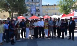 Çine HEM kursiyerleri el emeği ürünlerini görücüye çıkarttı