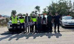 Çine Trafik Kontrol Noktasında vatandaşlar uyarıldı