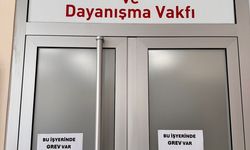 Çine'de Sosyal Yardımlaşma Vakfı çalışanları grevde!