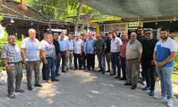CHP’li milletvekili Karakoz Çine’de muhtarlarla buluştu