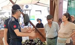 Çine’de zabıta ekiplerinden pazar yerinde sıkı denetim