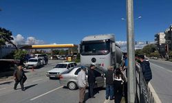 Çine’de TIR Otomobili Metrelerce Sürükledi