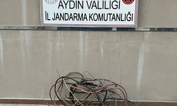 Karpuzlu'da kablo hırsızı yakalandı