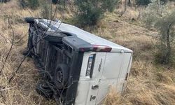 Çine’de Kamyonet Devrildi: 1 Yaralı