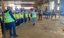 Öğrencilerden Uyar Palet’e Teknik Gezi