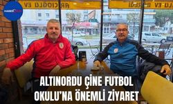 Altınordu Çine Futbol Okulu’na Önemli Ziyaret