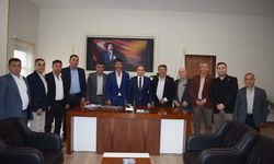 Başkan Pala ilk toplantısını ve ziyaretlerini gerçekleştirdi