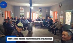 Türkiye İş Bankası Çine Şubesi, Doğanyurt Mahallesi’nde Çiftçilerle Buluştu