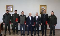 Çine’de Orman Teşkilatına Başarı Belgesi