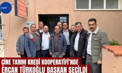 Çine Tarım Kredi Kooperatifi’nde Ercan Türkoğlu Başkan Seçildi