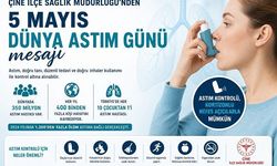 Çine İlçe Sağlık Müdürlüğü’nden Dünya Astım Günü Mesajı