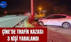 Çine’de trafik kazası: 3 kişi yaralandı