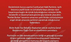 Aydın’da CHP’li Belediye Başkanlarından Ortak Açıklama: "Yargı Kararı Yıpratma Amaçlı, 45 Gün İçinde Kurultay Toplanmalı"
