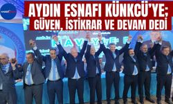 Aydın Esnafı Künkcü’ye; Güven, İstikrar Ve Devam Dedi
