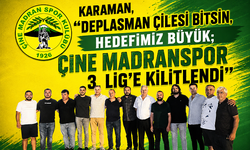 Karaman,“Deplasman Çilesi Bitsin, Hedefimiz Büyük; Çine Madranspor 3. Lig’e Kilitlendi”