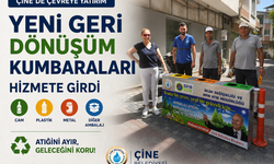 Çine’de Ambalaj Atıkları İçin Yeni Geri Dönüşüm Kumbaraları Hizmete Girdi