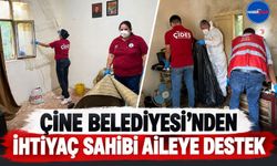 Çine Belediyesi’nden İhtiyaç Sahibi Aileye Destek Eli
